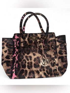 Leopard print purse